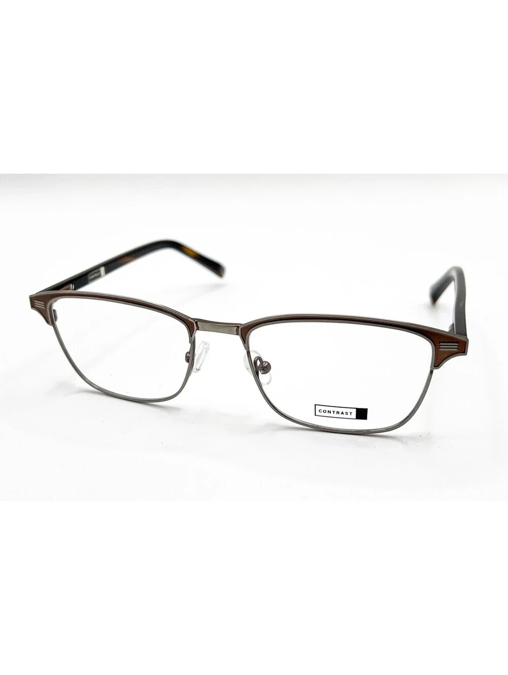 Contrast Promise Brn Brown Authentic Eyeglasses 53-18-140